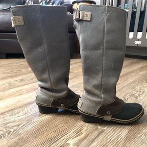 Sorel slimpack riding boots size 7